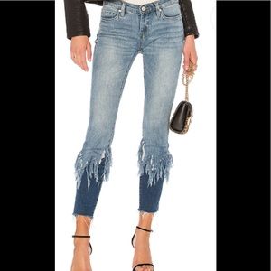 Blank NYC Skinny Frayed Jeans